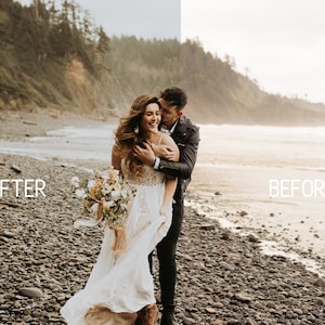 Best bundle Lightroom presets before and after visual representation of the differences between raw image and edited image