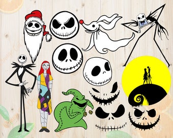 Download Jack skellington svg | Etsy