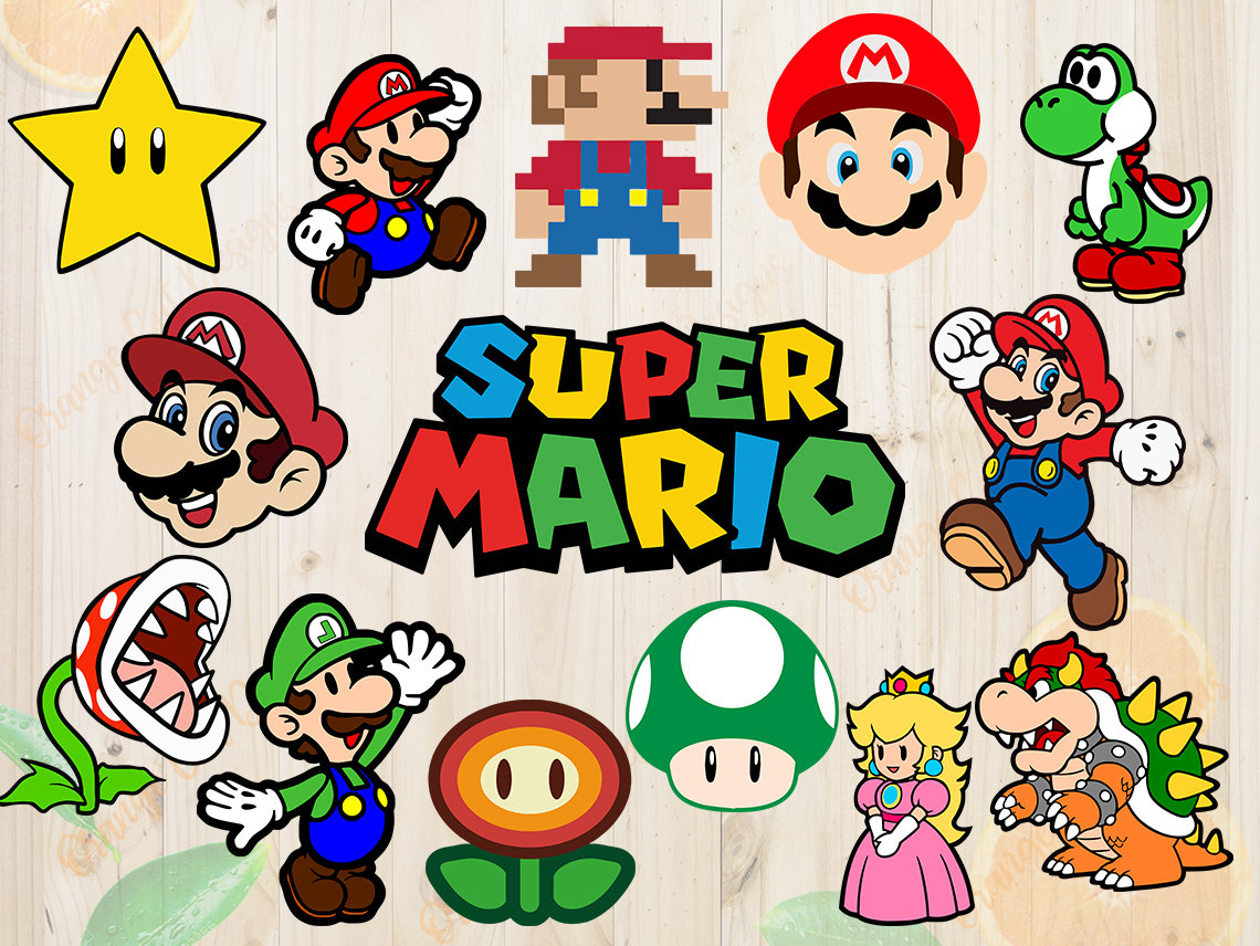 Free Free 318 Super Mario Characters Svg Free SVG PNG EPS DXF File