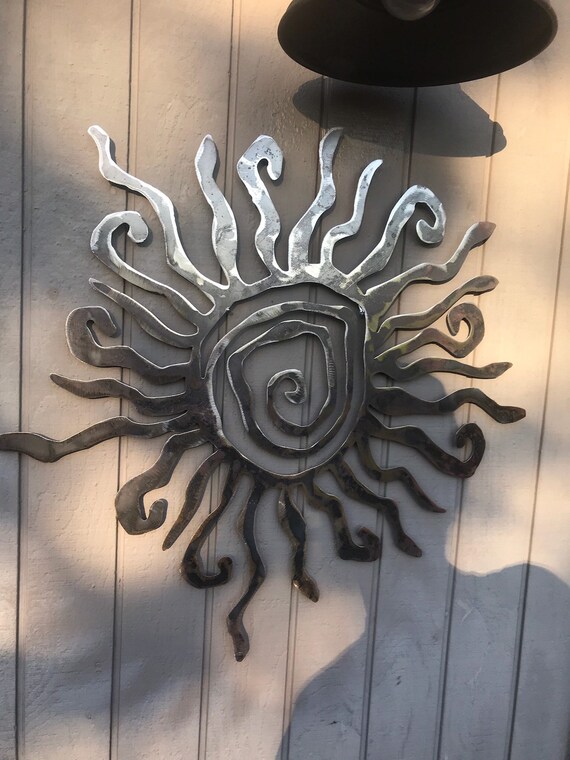 Rustic Sun Indoor Outdoor Decor 30 Metal Sun Pool Decor Garden Sun