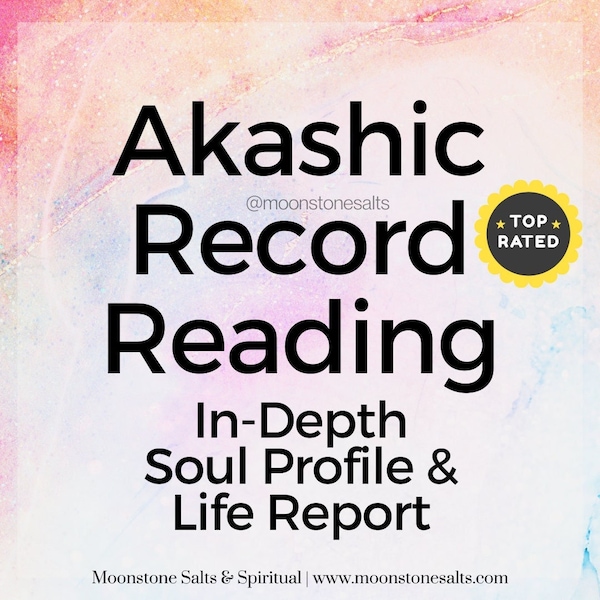 Registros Akáshicos Lectura del perfil del alma / Viaje de vida en profundidad / Guía espiritual / Conexión con uno mismo superior / Mensajes de guía espiritual / 5 días