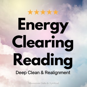 Deep Clean Energy Restoration, Repair and Soul Realignment Negative Energy Clearing Reading Find Remove Life Blocks In Depth Spiritual image 1