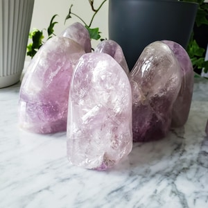 Large Purple Amethyst Crystal Cut Polished Amethyst Points High Quality Amethyst Stone Third Eye Chakra Divination Scrying Tools 1 image 1