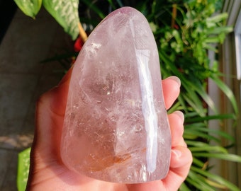 Large Purple Amethyst Crystal Point | Natural Amethyst Gemstone | Polished Purple Freeform Stone | Divination Tools | Third Eye Crystal