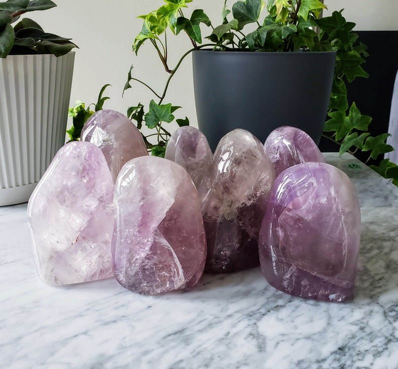 Large Purple Amethyst Crystal Cut Polished Amethyst Points High Quality Amethyst Stone Third Eye Chakra Divination Scrying Tools 1 image 5