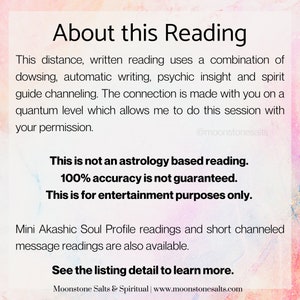 Akashic Records Reading Soul Profile In Depth Life Journey Spiritual Guidance Higher Self Connection Spirit Guide Messages 5 Day image 5