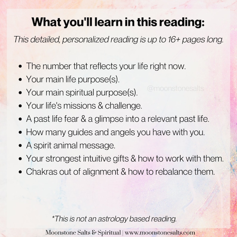 Akashic Records Reading Soul Profile In Depth Life Journey Spiritual Guidance Higher Self Connection Spirit Guide Messages 5 Day image 3