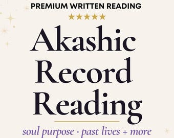 アカシックレコードリーディング｜魂の目的と過去世の明確化｜霊能者によるPDFレポート｜スピリットガイドからのメッセージ