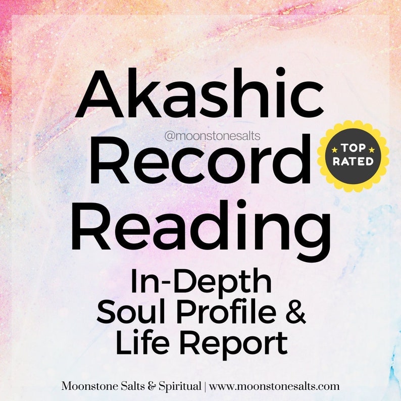 Akashic Records Reading Soul Profile In Depth Life Journey Spiritual Guidance Higher Self Connection Spirit Guide Messages 5 Day image 1