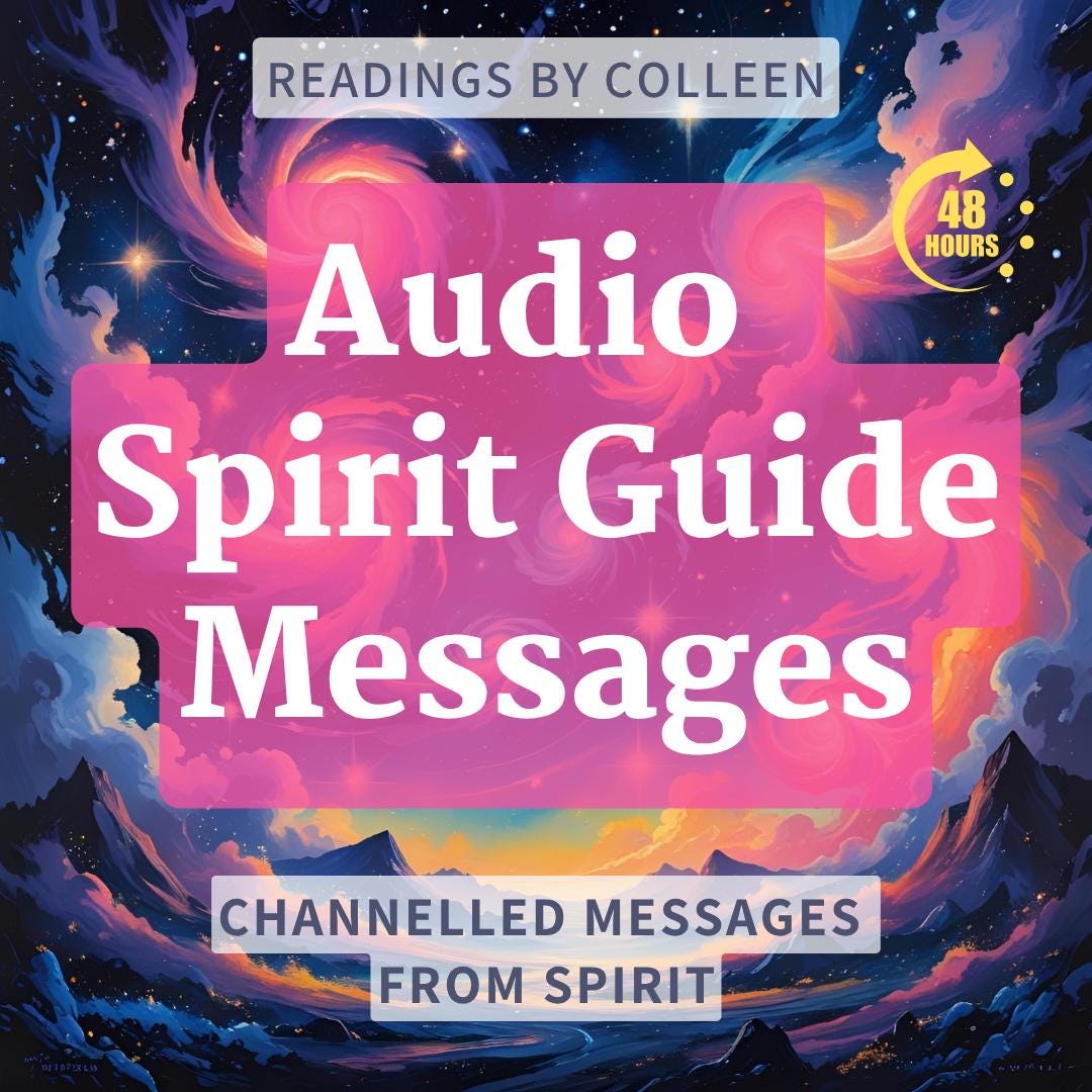 Channeled Spirit Message Reading: 15 Min Audio - Love, Career, Guidance ...
