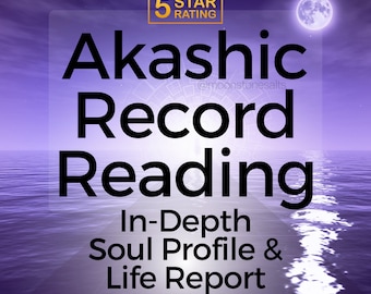 Akashic Records Reading Soul Profile | In Depth Life Journey | Spiritual Guidance | Professional Psychic | Spirit Guide Messages | 5 Day