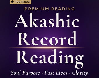 Lectura de Registros Akáshicos / Claridad sobre el Propósito del Alma y Vidas Pasadas / Informe Psíquico en PDF / Mensajes Canalizados de Guías Espirituales