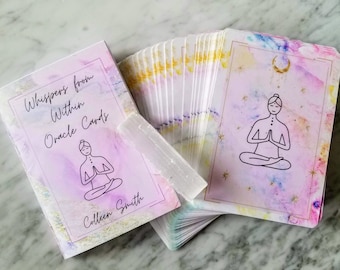 Whispers from Within Oracle Cards | Practical Easy to Use Daily Guidance for Everyday Life | Find Your Purpose | Spiritual Cards | US