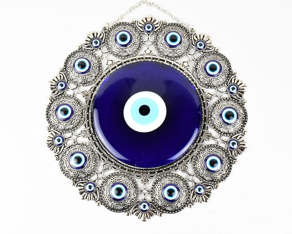 Turkish Evil Eye Glass Greek Mati Eye Nazar Amulet Protection Good Luck 100% Authentic Quality Handmade Design Home Decor - Etsy Canada