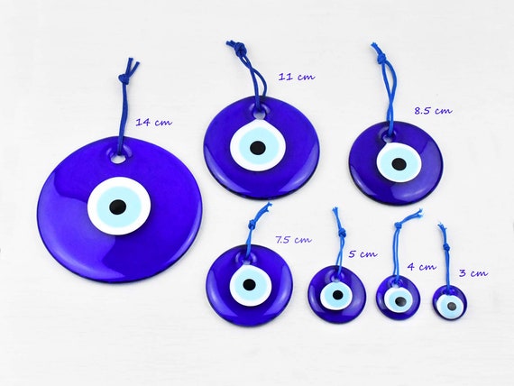 Turkish Evil Eye Glass Greek Mati Eye Nazar Amulet Protection Good