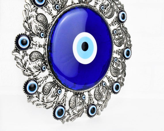 Türkisches Evil Eye Glas griechisches Mati Auge Nazar Amulett Schutz Glück  100% Authentische Qualität HandgemachtEs Design Home Decor - .de