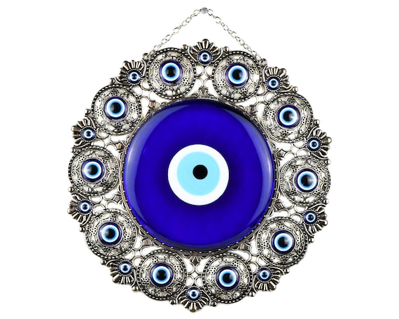 7 Türkisches Evil Eye Glas griechisches Mati Auge Nazar Amulett