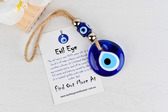 Türkisch Griechisch Mati Auge Blaues Glas Böses Auge Amulett Hamsa