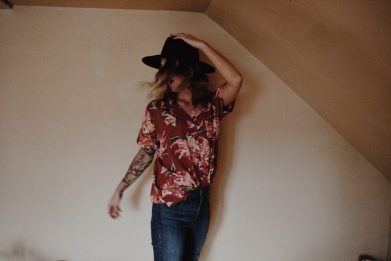 Hawaiian Shirt, Linen Shirt, Tropical Shirt, Beach