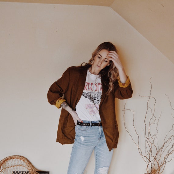 Vintage Blazer, Green Blazer, Vintage Clothing, Vi