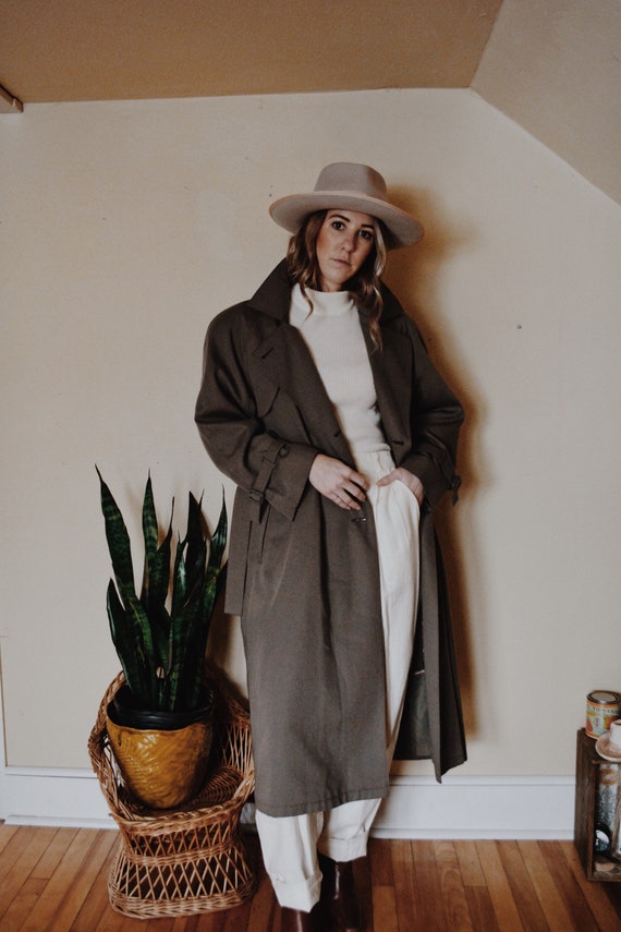 Vintage Trench Coat, Trench Coat, Vintage Coat, Vi