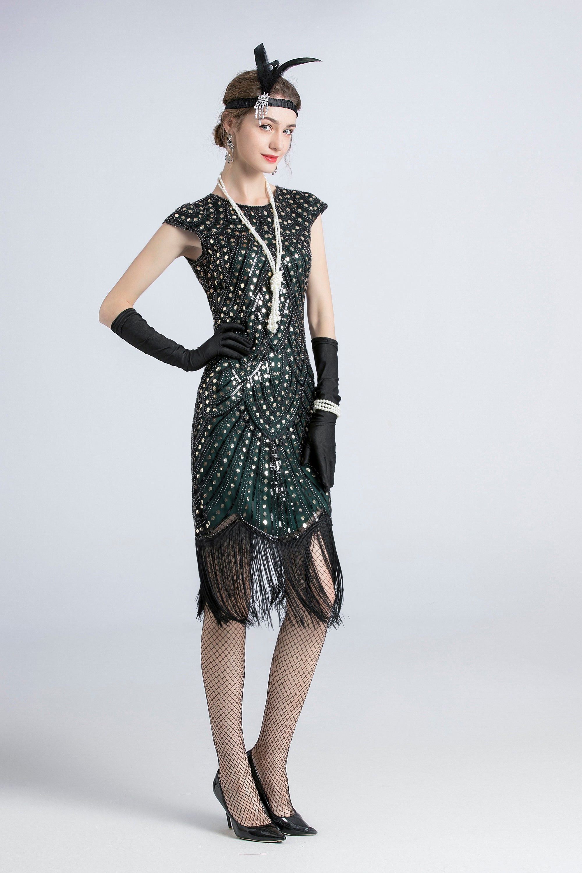 PrettyGuide Women's 1920s Flapper Dress Vintage Swing Fringed Gatsby  Roaring 20s Dress | Roaring 20s dresses, 1920s flapper dress, 20s fashion  dresses