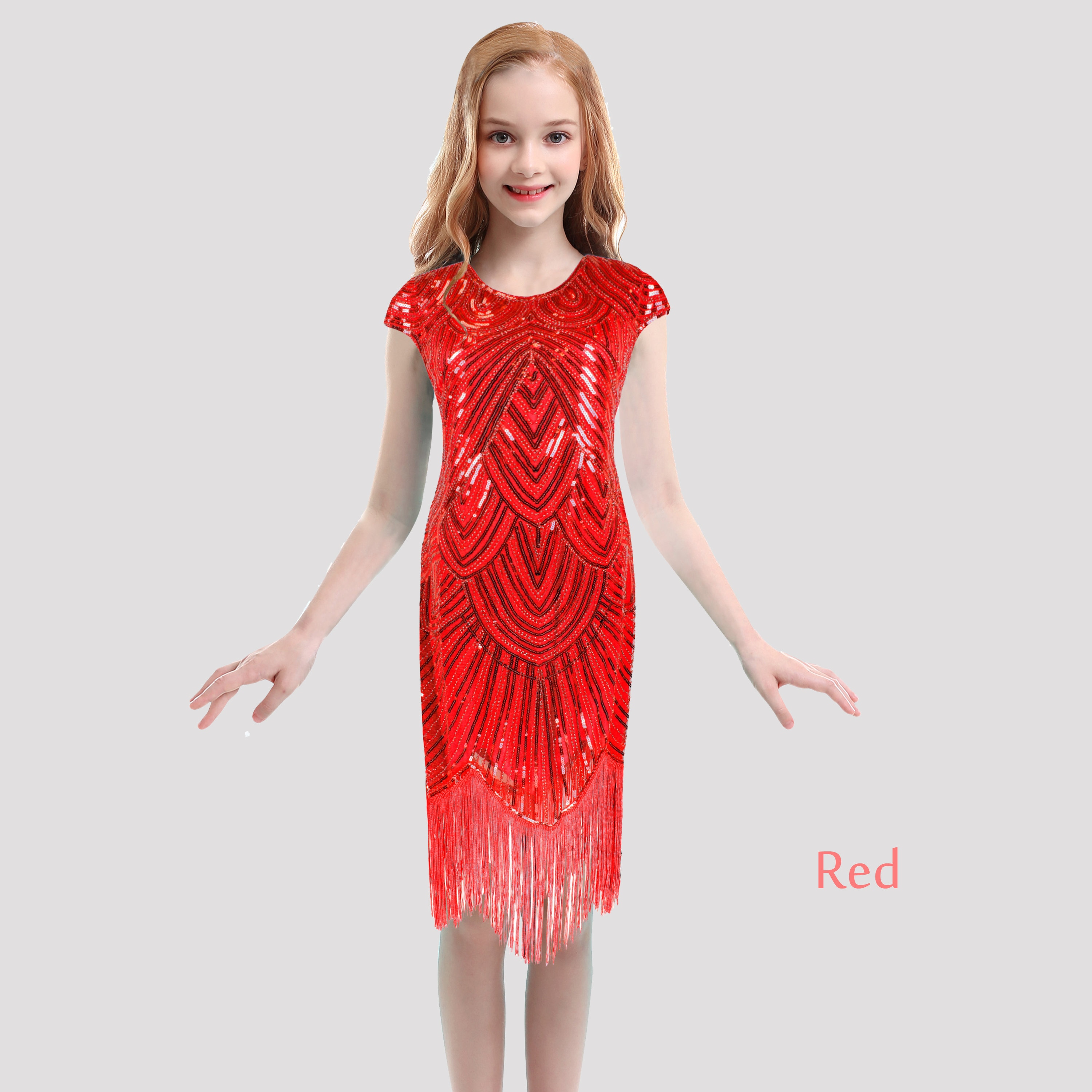 Vestido flapper de niña de los años 20 de la década de 1920 - Etsy España Vestido flapper de niña de los años 20 de la década de 1920 - Etsy España