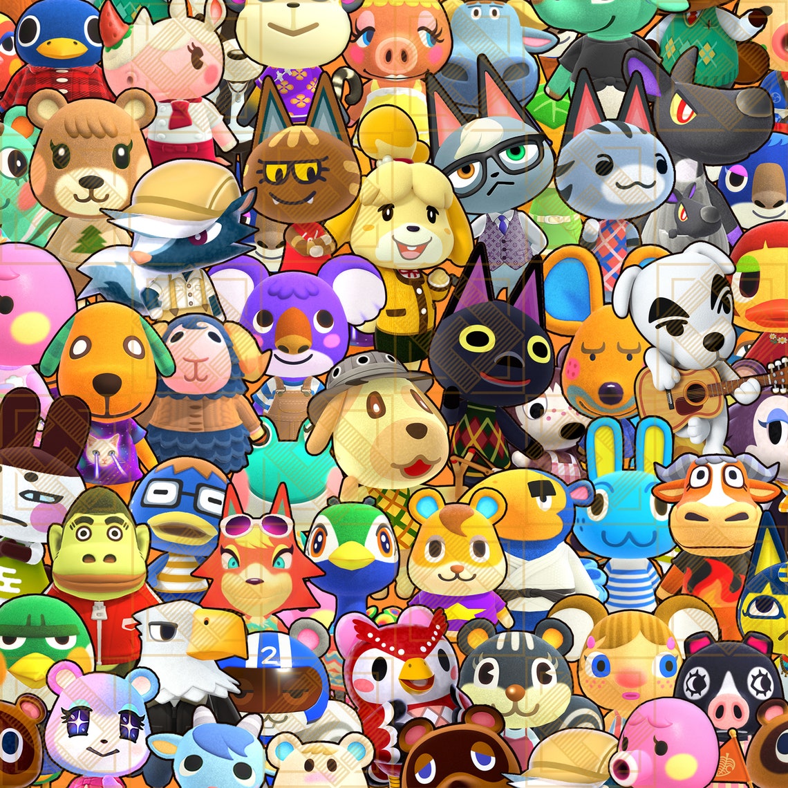 Animal CrossingTumbler Wrap Print File Squishmallows 20oz Etsy