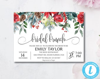 bridesmaid luncheon invitations etsy