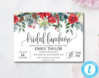luncheon invitations etsy