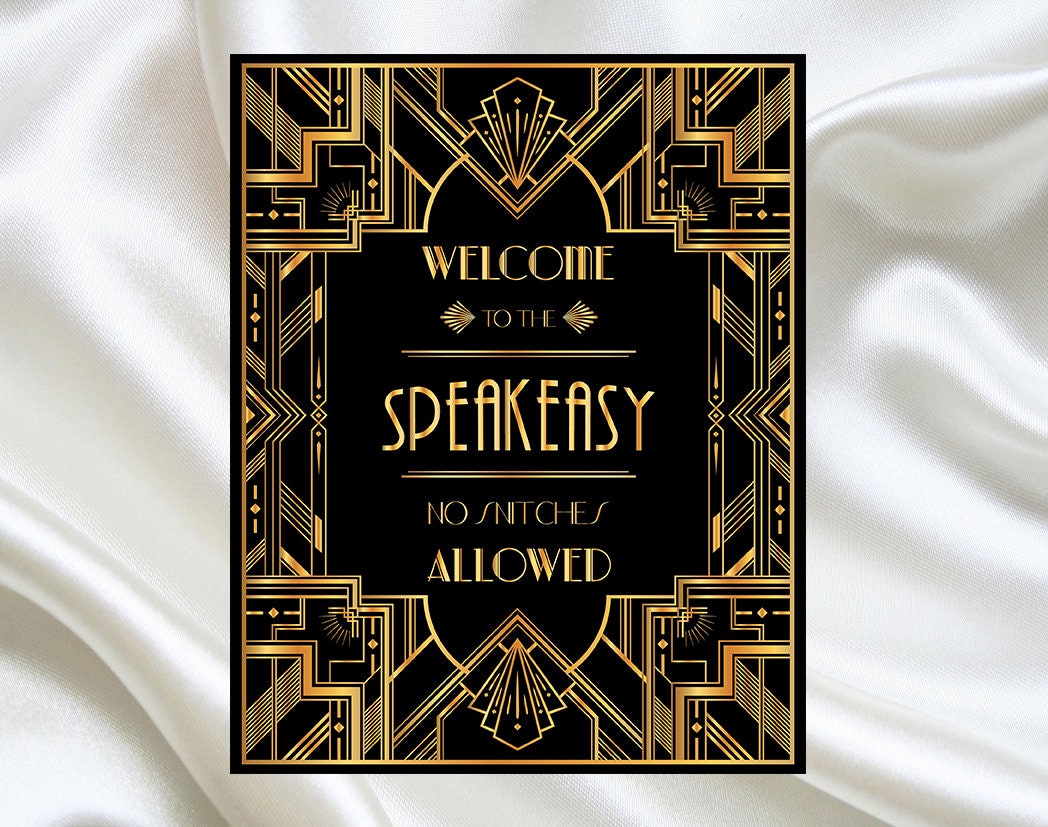 40+ Best Ideas For A Glamorous Speakeasy Party  Speakeasy party  decorations, Speakeasy decor, Speakeasy party