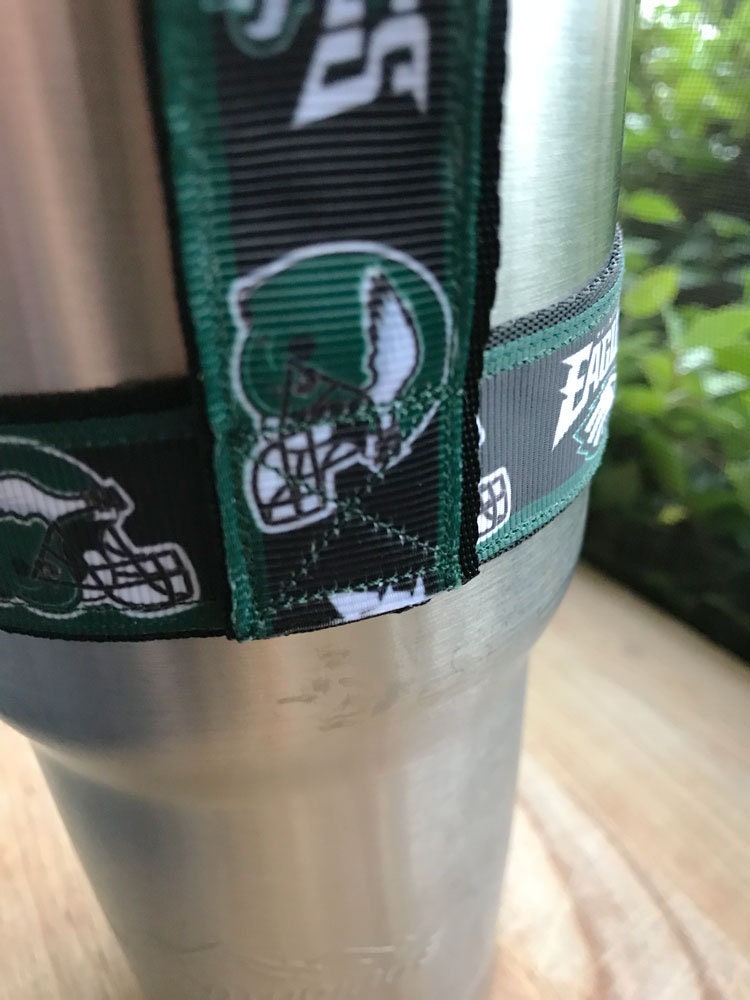 Philadelphia Eagles Yeti Rambler Hands Free Tumbler Tote Etsy