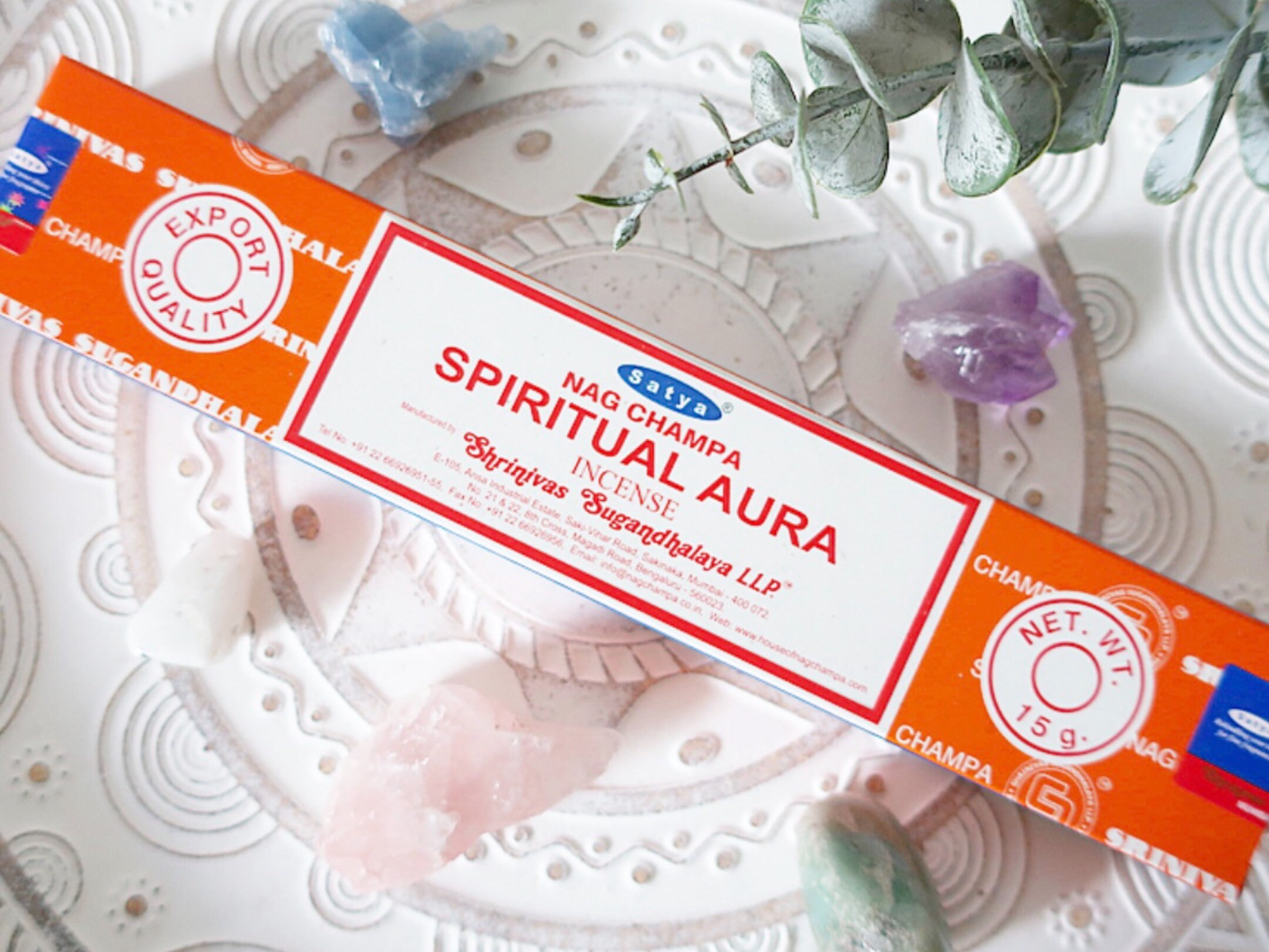 Spiritual Aura Incense Sticks // Incense Sticks // Satya Etsy UK