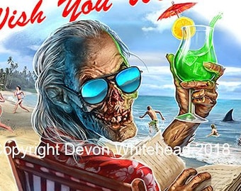 Cryptkeeper Inspired Beachbum Design