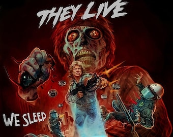 Consume Horror Art Print