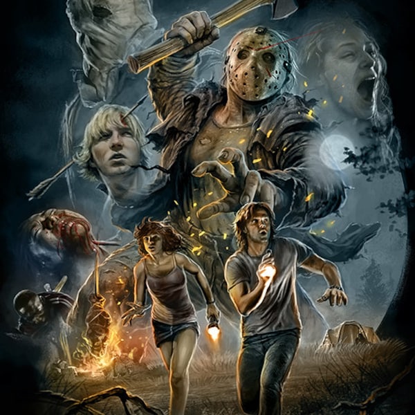 Friday the 13th 2009 Art Print Poster