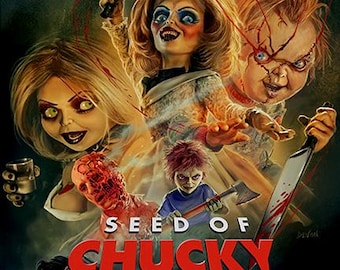 Child's Play Bride of Chucky 1998 Original Japanese Movie Flyer