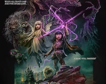 Dark Crystal Poster print- 12x18 poster print fantasy horror