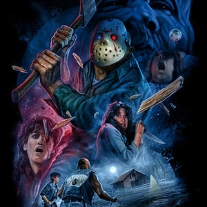 Friday the 13th 3d Poster - Etsy