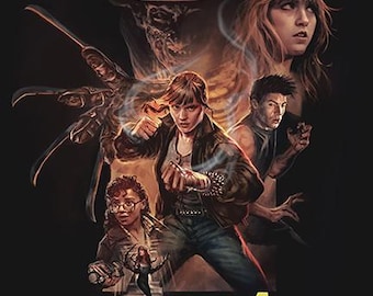 The Dream Master- horror artwork poster print