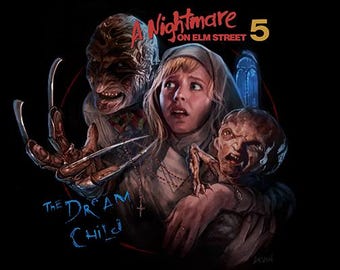 The Dream Child- Horror Artwork Poster Print