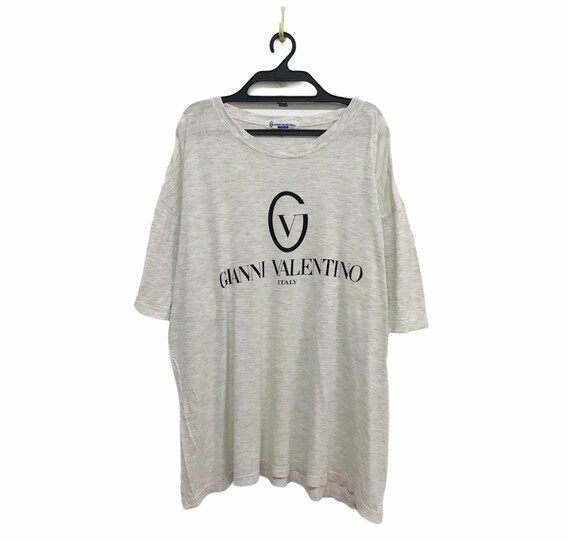 Pick Vintage Gianni Valentino Tshirt Very Logo Pull Gem