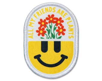 Garden Patch Gardening Gift Garden Love Garden Lover Gift Gardener Gift Idea Gardening Lover Plant Lover Smiley Face Vintage Patch Flower
