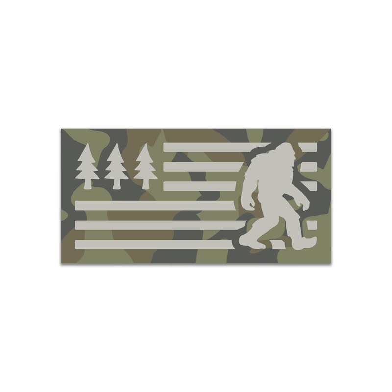 thumbnail interactive-video image 1 of Bigfoot Turkey Hunting Decal Sticker - Premium Outdoor Vinyl Sasquatch Box Call Design 1 of 10