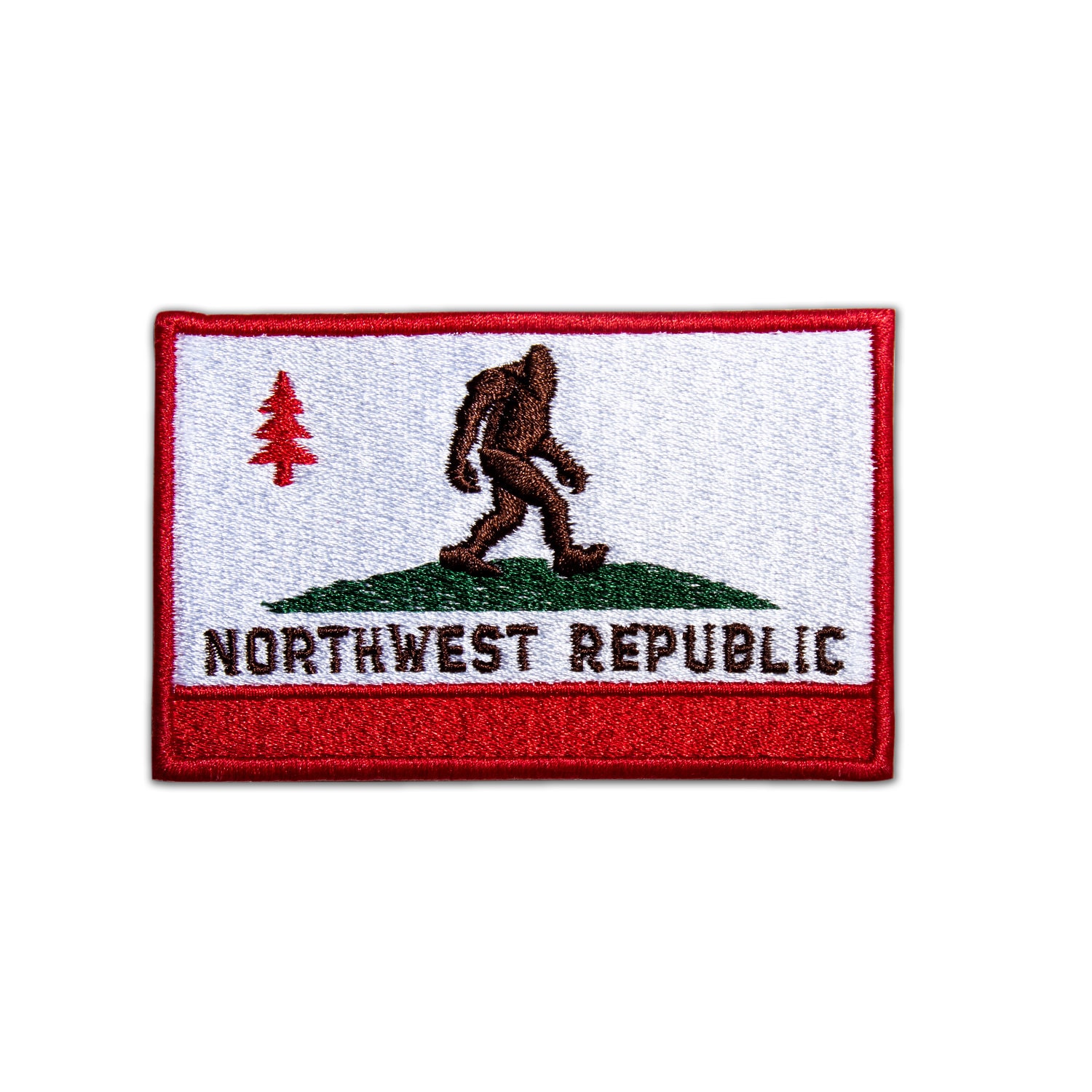 MICRO Doug Flag Patches — Cascadia Department of Bioregion