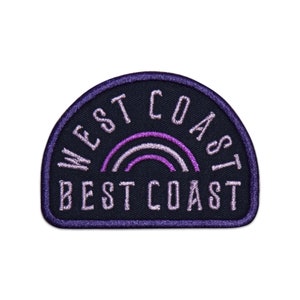 Pacific Northwest Patch - West Coast - Mountain - Oregon - Washington - Portland - Seattle - California - Ocean - Rainbow - Surf - Wave