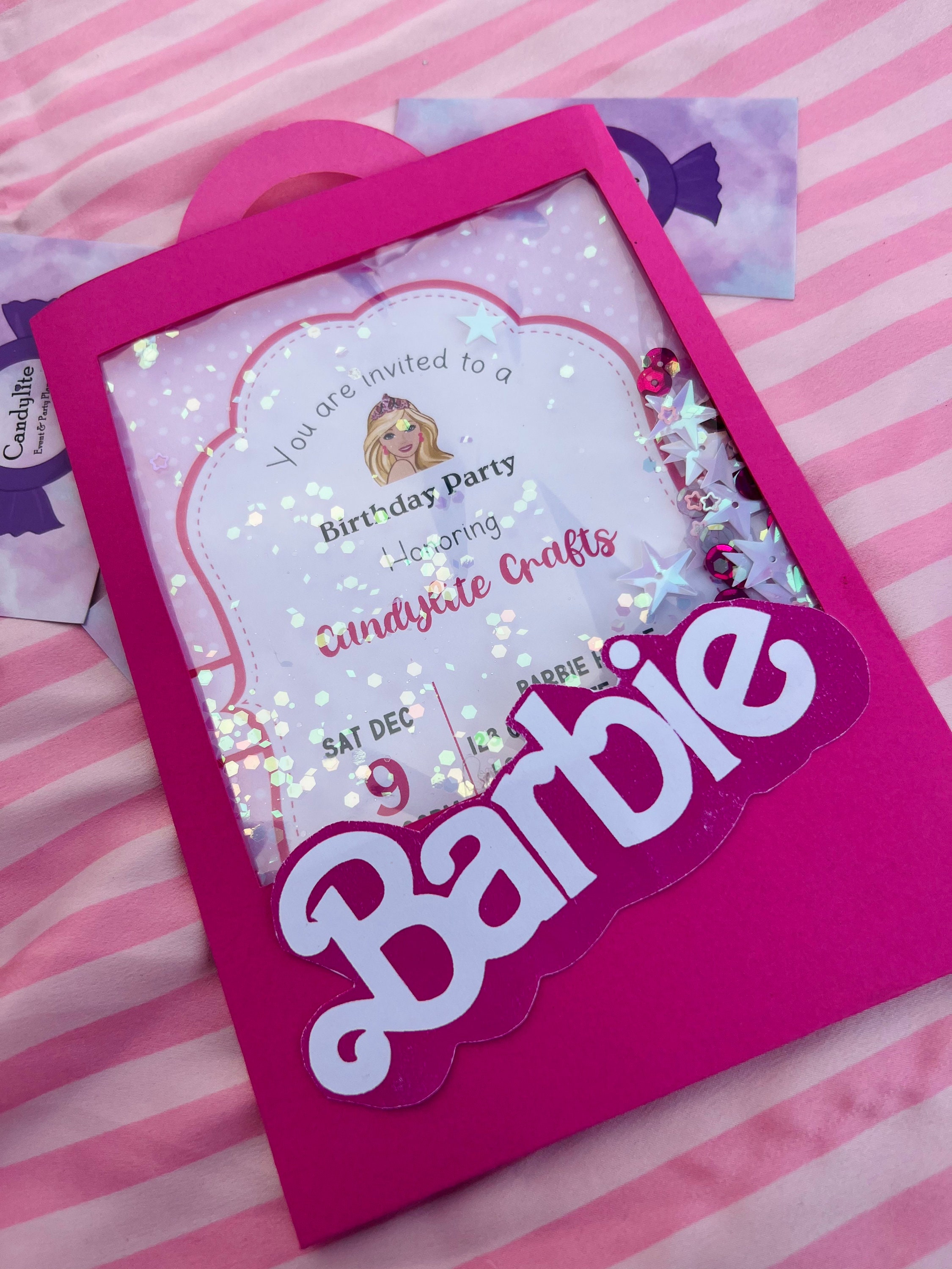Barbie Decor Party Kit Fashion University Fascia Buon Compleanno Miss  Pegaso