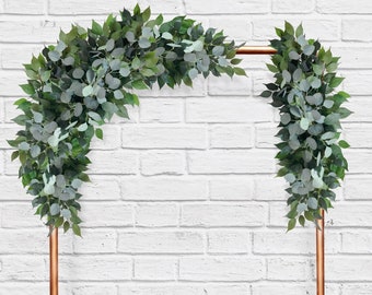 Wedding Decor, Wedding Arch Decor, Wedding Arch Flowers, Eucalyptus Garland