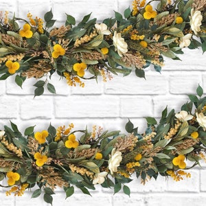 Fall Garland - Thanksgiving Table Decor - Holiday Mantel Decor - Thanksgiving Garland - Fall Centerpiece