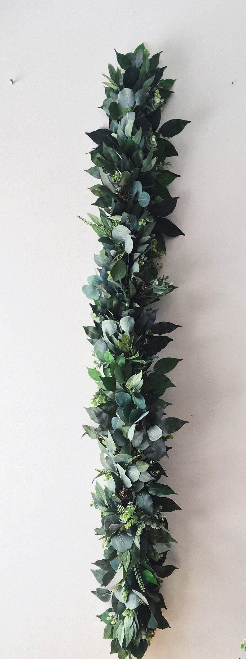 Eucalyptus Garland Greenery Garland Wedding Table Runner Etsy